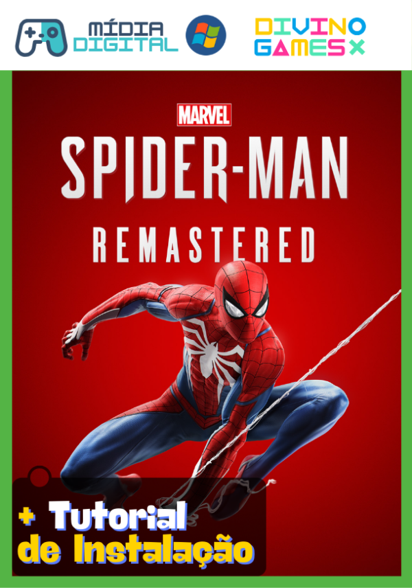 Spider Man Remastered Pc Mídia Digital Dublado