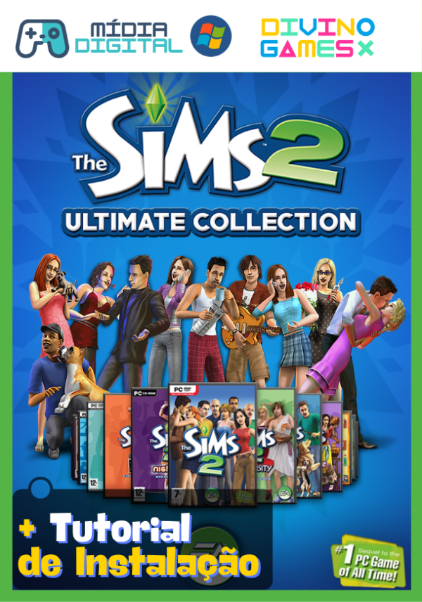 The Sims 2 + Todas As Expansões – Pc